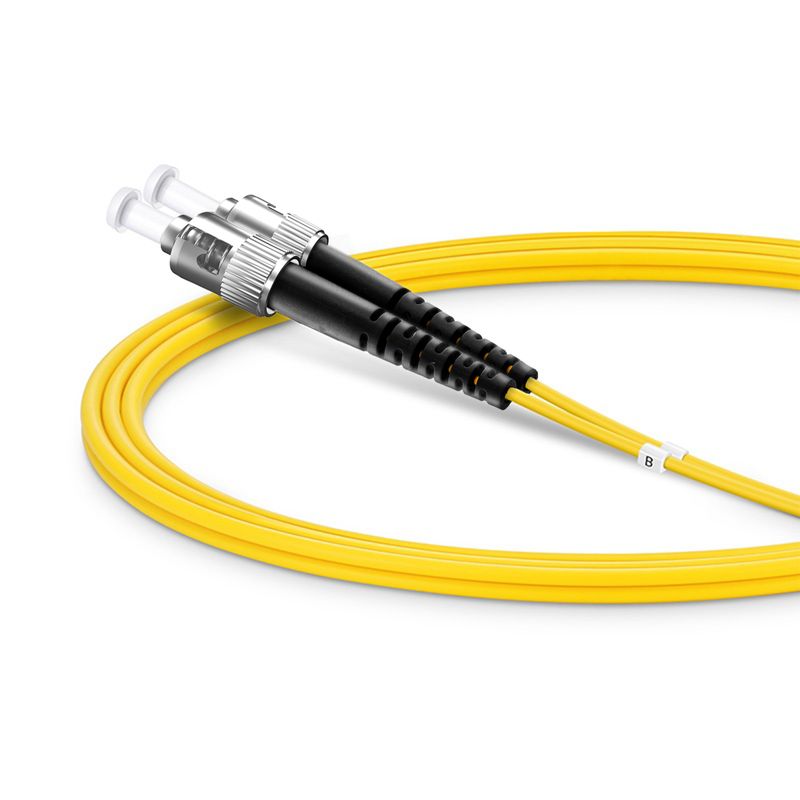 FS SMSTDX ST UPC to ST UPC, Single Mode (OS2) 1m Fiber Patch Cable