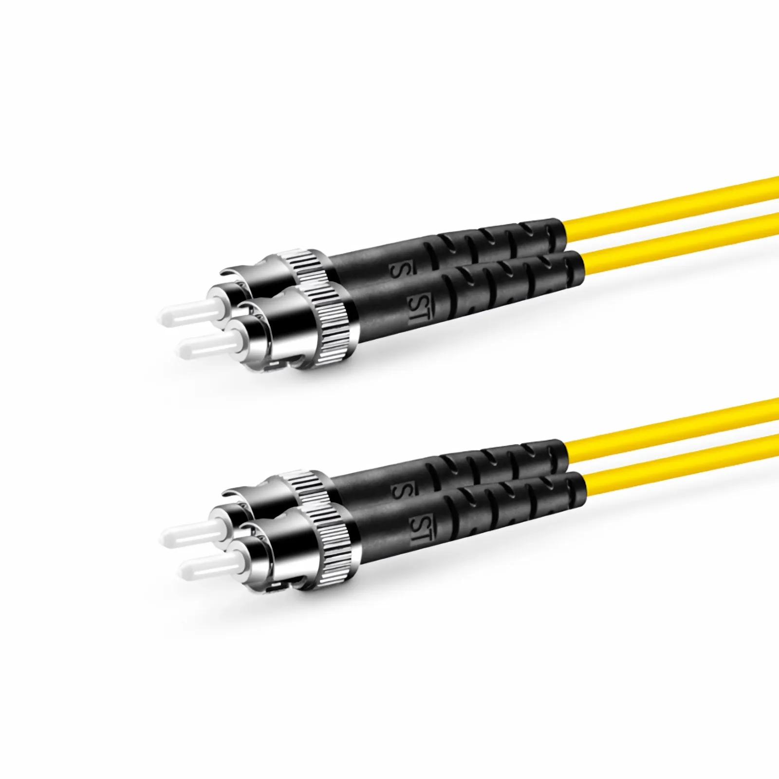 FS SMSTDX ST UPC to ST UPC, Single Mode (OS2) 1m Fiber Patch Cable