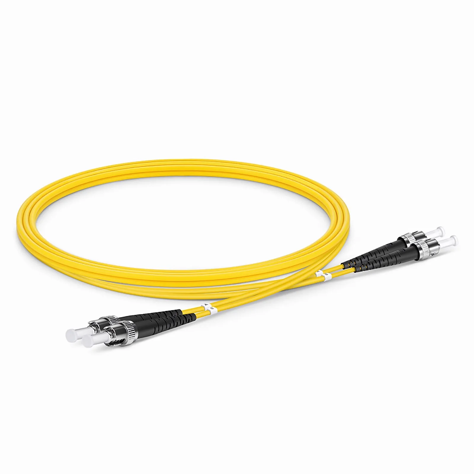 FS SMSTDX ST UPC to ST UPC, Single Mode (OS2) 1m Fiber Patch Cable