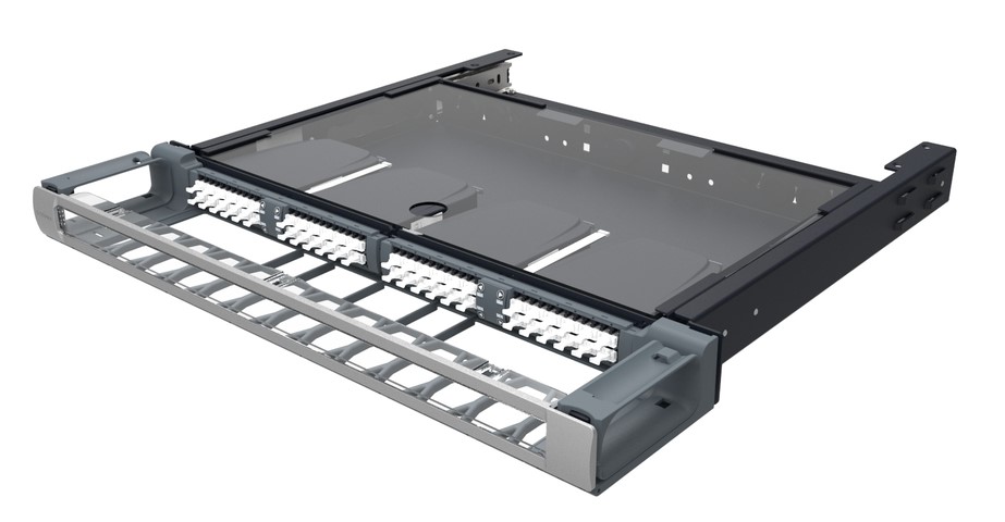 SYSTIMAX 360G2-iP-1U-96F-LC-DM-LS-SD, 1U Fiber Splice iPatch Panel