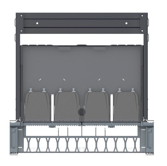 SYSTIMAX 360G2-iP-1U-96F-LC-DM-LS-SD, 1U Fiber Splice iPatch Panel