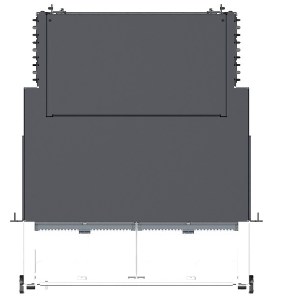 SYSTIMAX HD iPATCH 2U 192F-LC Distribution Module, LazrSPEED with Sliding Panel
