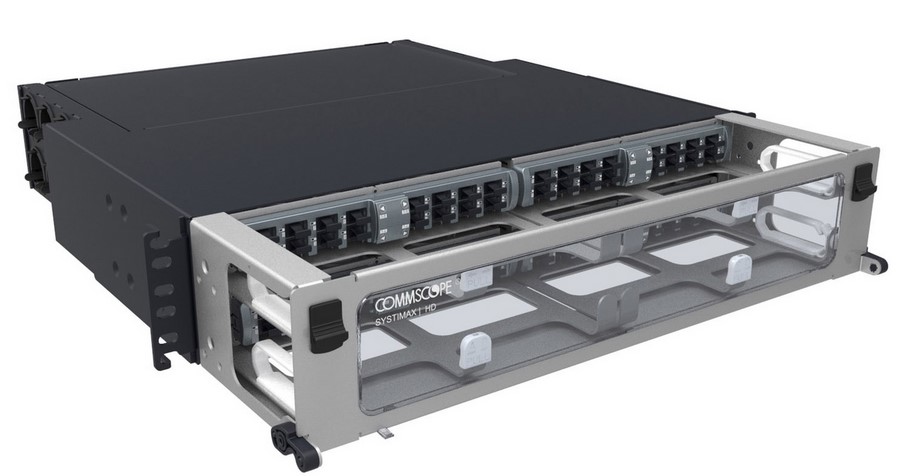 SYSTIMAX HD-iP-2U-64-MPO-DP-SD, HD iPATCH 2U 64-MPO Sliding Distribution Panel
