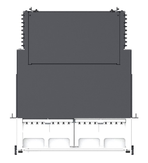 SYSTIMAX HD-iP-2U-64-MPO-DP-SD, HD iPATCH 2U 64-MPO Sliding Distribution Panel