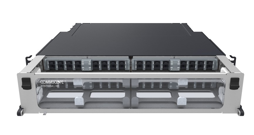 SYSTIMAX HD-iP-2U-64-MPO-DP-SD, HD iPATCH 2U 64-MPO Sliding Distribution Panel