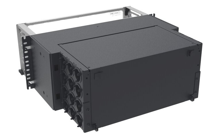 SYSTIMAX HD iPATCH 4U 384F-LC MPO12 ULL LazrSPEED Module, Fixed Shelf