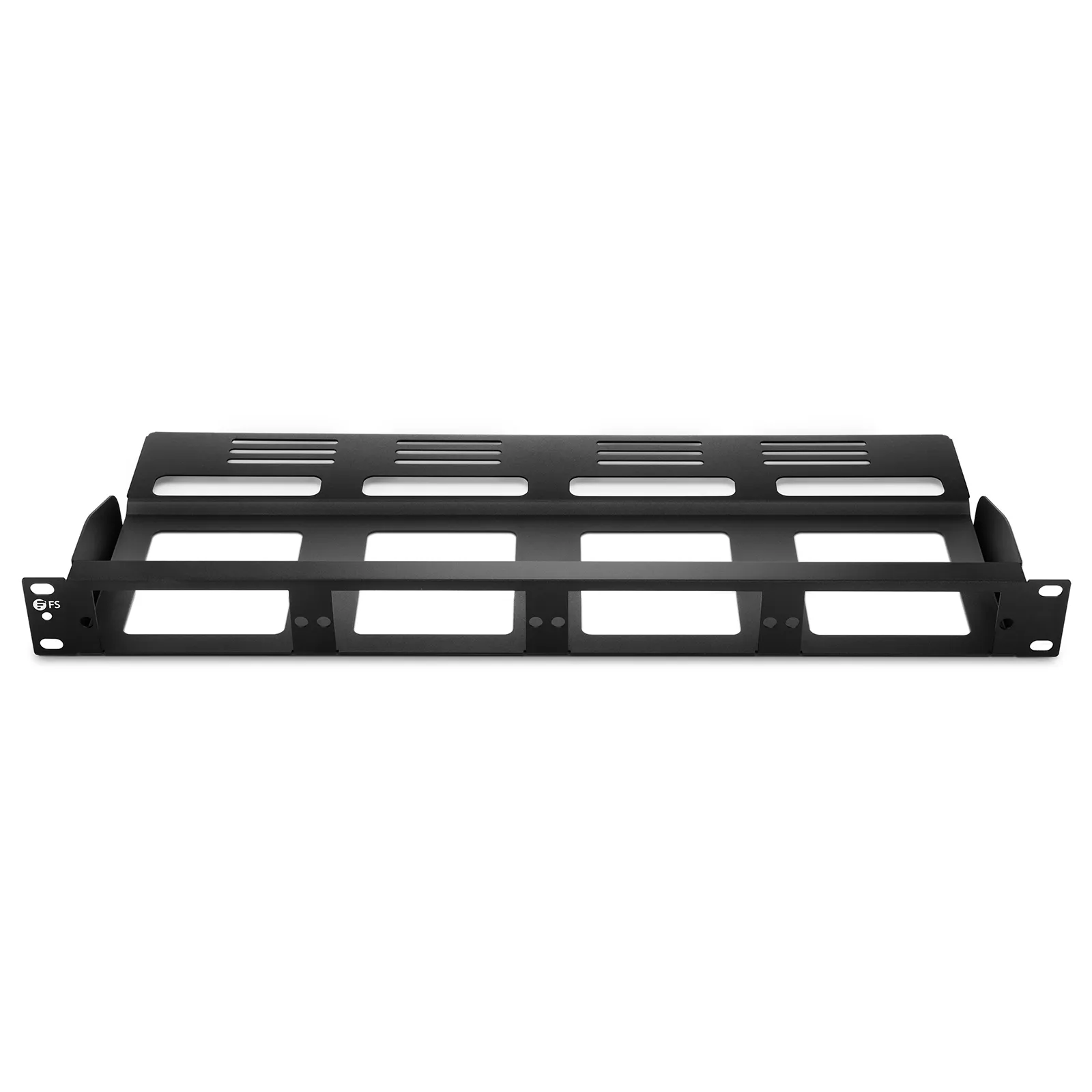 FS FHD-1U-CMP400 1U FHD Modular Enclosure Unloaded, Holds upto 4 Cassette/Panel