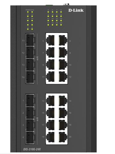 D-Link DIS-310G-24X, 24 Ports, SFP+ L3 Managed Switch