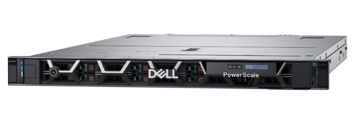 Dell PowerScale F710, 512GB/7.68 TB SSD, 1U All-Flash NAS