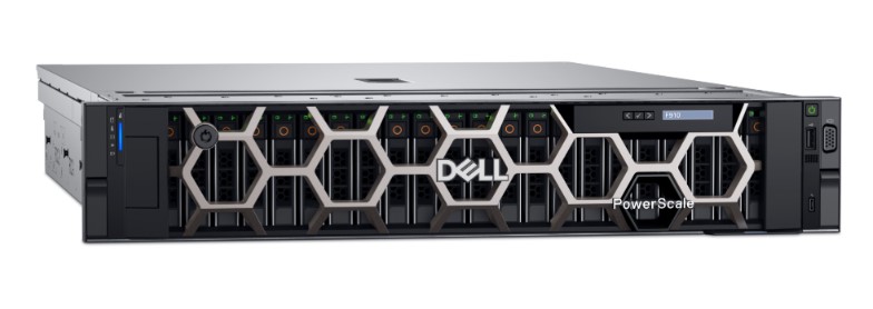 DELL PowerScale F910 512GB/ 7.68TB 2U From Factor All-Flash NAS