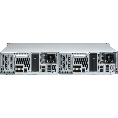 QNAP ES2486AFdc, Intel Xeon D-2142IT, 128GB 24 Drive Bays NAS Storage System