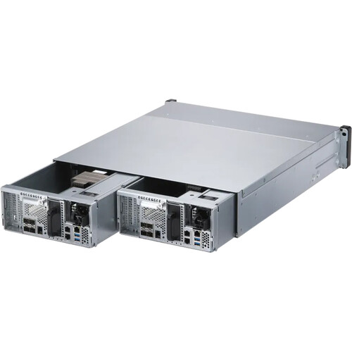 QNAP ES2486AFdc, Intel Xeon D-2142IT, 128GB 24 Drive Bays NAS Storage SystemQNAP ES2486AFdc, Intel Xeon D-2142IT, 128GB 24 Drive Bays NAS Storage System
