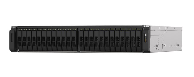 QNAP TS-h3088XU-RP, Intel Xeon W-1270, 64GB 3 PCIe Slots, Rackmount NAS
