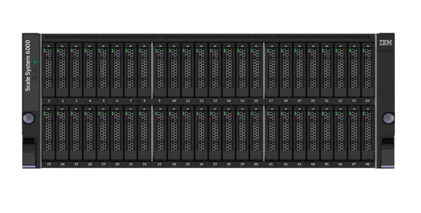 IBM Storage Scale System 6000, 340GB/s 4.7 PB 4U Rackmount Storage Array