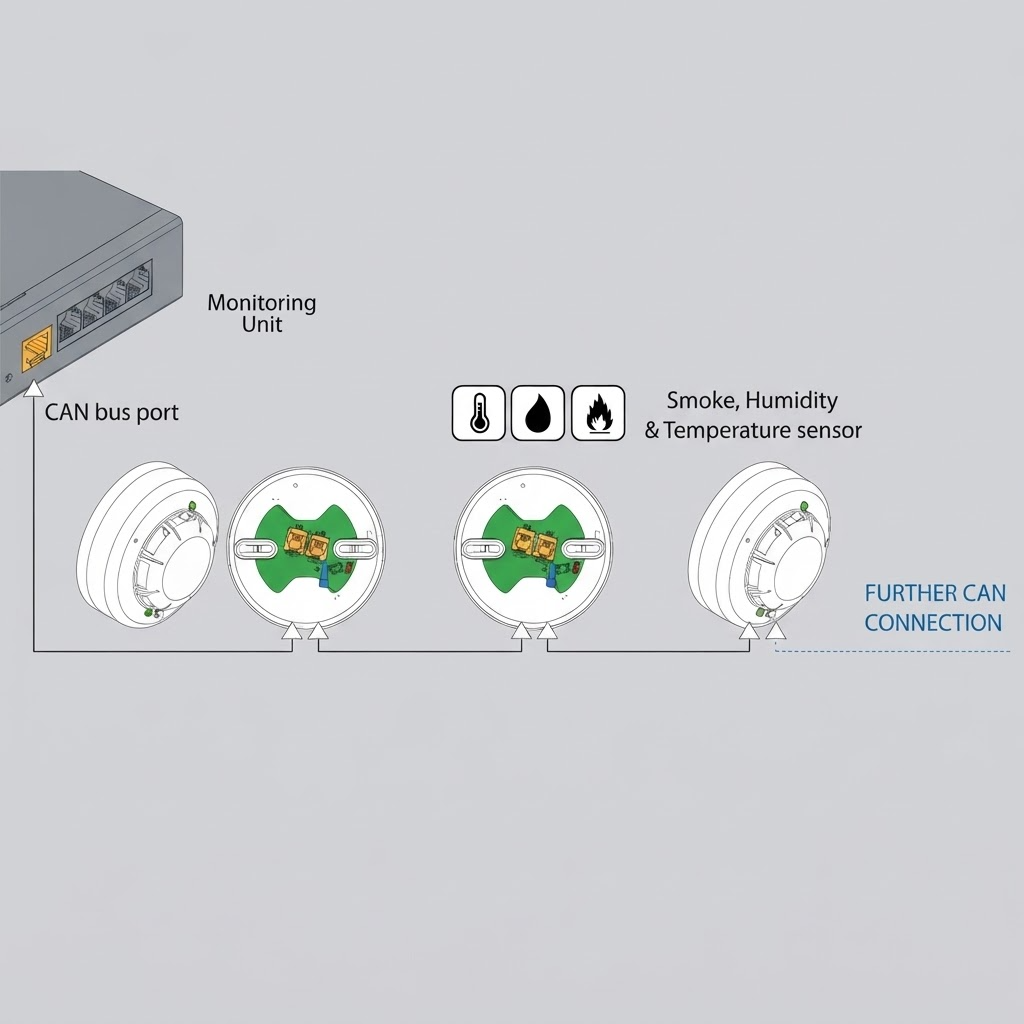 Didactum DI14002 Photoelectric CAN Combination Sensor