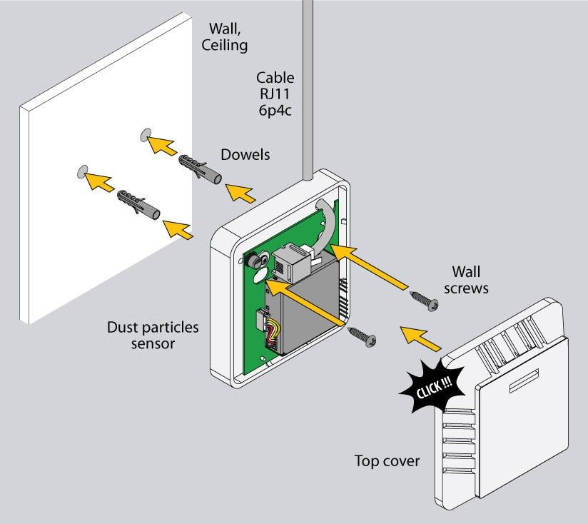 Didactum DI14029 Dust Particle Sensor