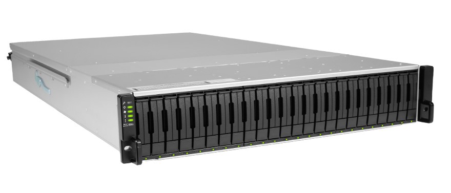 Infortrend GS 5024U, Intel Xeon 6 2U 24 slots Dual controllers, Unified Storage