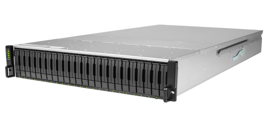 Infortrend GS 5024U, Intel Xeon 6 2U 24 slots Dual controllers, Unified Storage