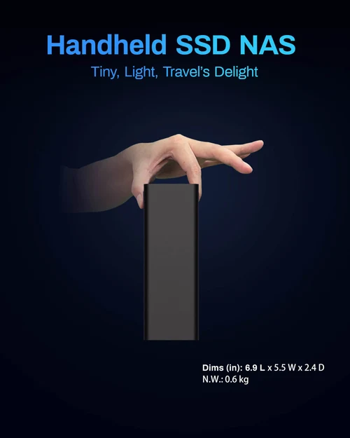 TerraMaster F8 SSD, Intel N95 8GB DDR5, 8‑bay NAS