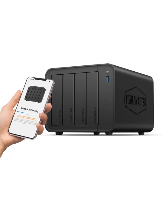 TerraMaster F4-425 Intel N5095 4GB DDR4 2.5GbE port 4-Bay Home NAS