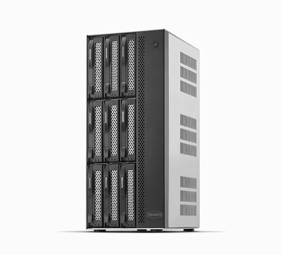 TerraMaster T9-500 Pro Intel Core i7-125 16GB Dual 10GbE ports 9-Bay NAS