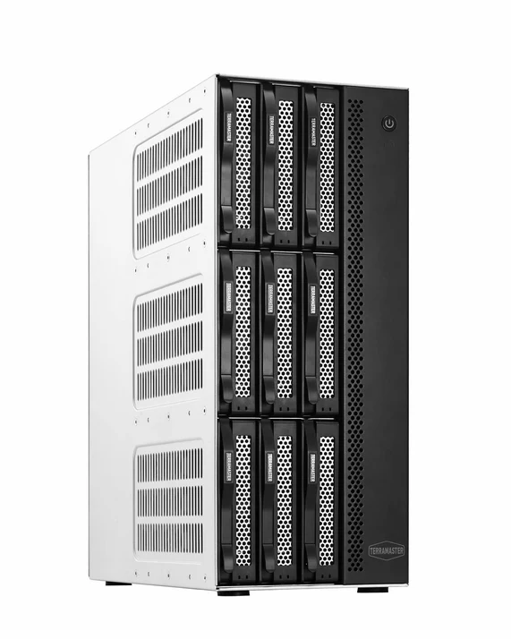 TerraMaster T9-500 Pro Intel Core i7-125 16GB Dual 10GbE ports 9-Bay NAS