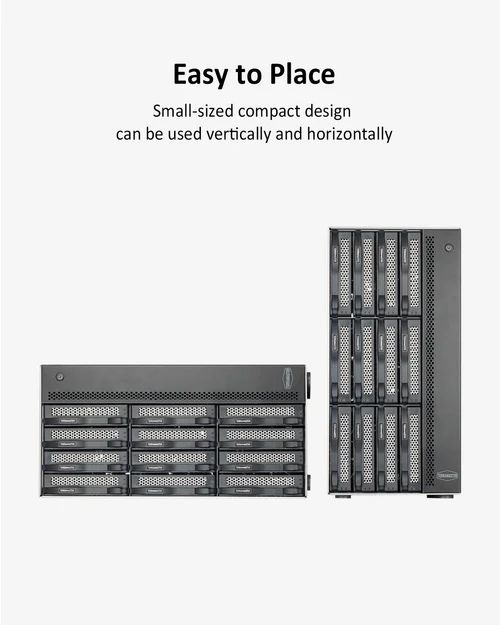 TerraMaster  T12-450 Intel Atom C3558R, 8GB 12-bay NAS