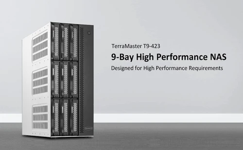 TerraMaster T9-423 Intel Celeron N5095 8GB Dual 2.5GbE ports 9-Bay NAS