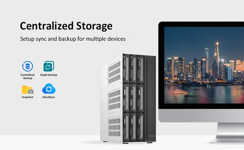 TerraMaster T9-423 Intel Celeron N5095 8GB Dual 2.5GbE ports 9-Bay NAS