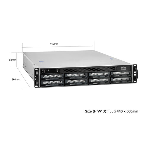 TerraTerraMaster U8-423 Intel Celeron N5095 4GB 8-Bay High Performance NASMaster U8-423 Intel Celeron N5095 4GB 8-Bay High Performance NAS