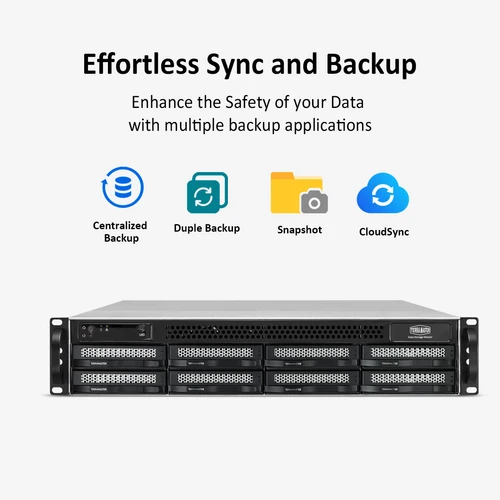 TerraMaster U8-423 Intel Celeron N5095 4GB 8-Bay High Performance NAS