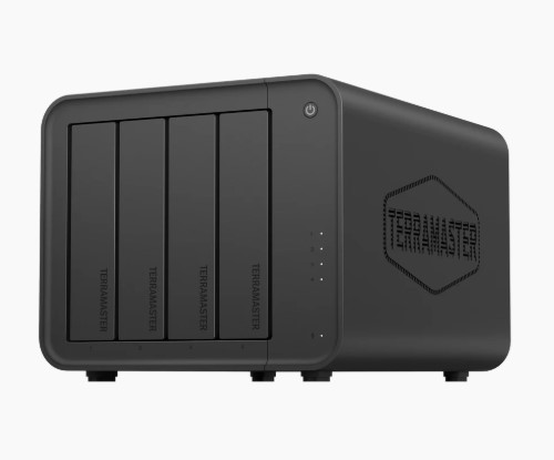 TerraMaster D8 Hybrid 2, USB 3.2 4xSATA HDD & 4xM.2 NVMe SSD 8-Bay DAS Enclosure