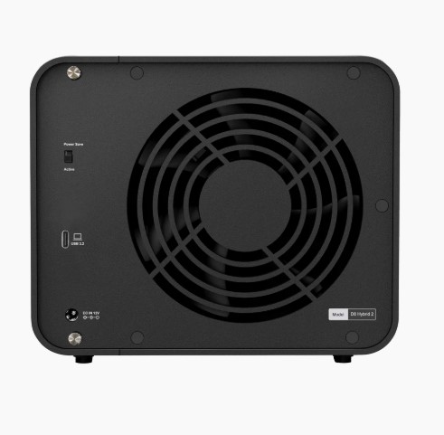 TerraMaster D8 Hybrid 2, USB 3.2 4xSATA HDD & 4xM.2 NVMe SSD 8-Bay DAS Enclosure