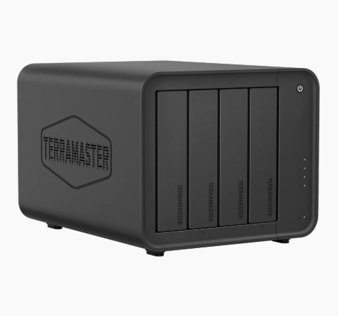 TerraMaster D8 Hybrid 2, USB 3.2 4xSATA HDD & 4xM.2 NVMe SSD 8-Bay DAS Enclosure