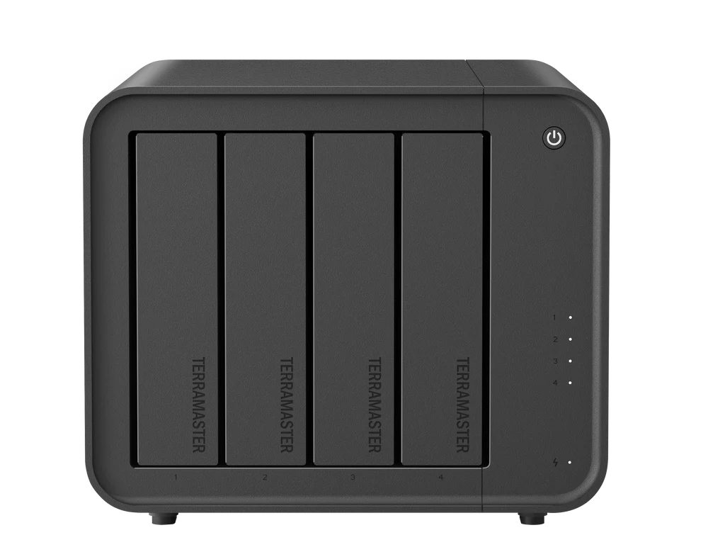 TerraMaster D8 Hybrid 2, USB 3.2 4xSATA HDD & 4xM.2 NVMe SSD 8-Bay DAS Enclosure