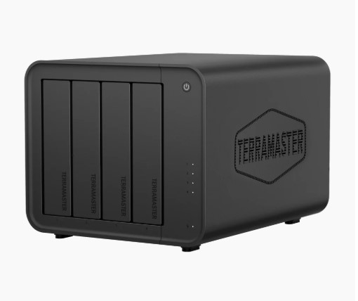 TerraMaster D8 Hybrid 2, USB 3.2 4xSATA HDD & 4xM.2 NVMe SSD 8-Bay DAS Enclosure