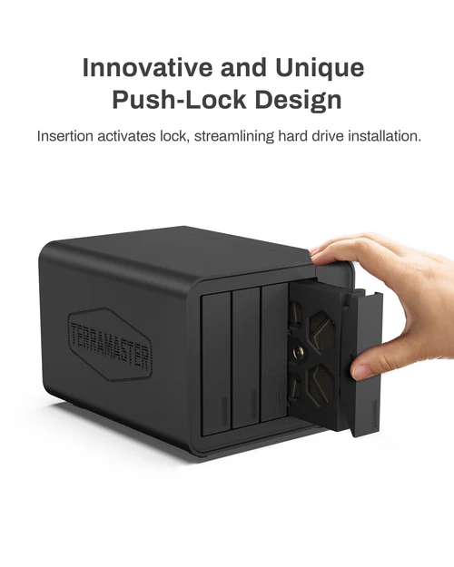 TerraMaster D4-320, USB 3.2 Gen 24-Bay USB Single Disk Enclosure