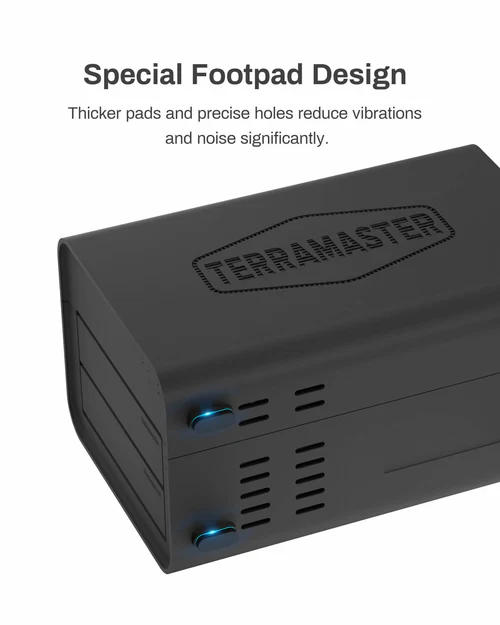 TerraMaster D2-320, USB 3.2 Gen 2, 10Gbps 2-bay External Hard Disk Enclosure