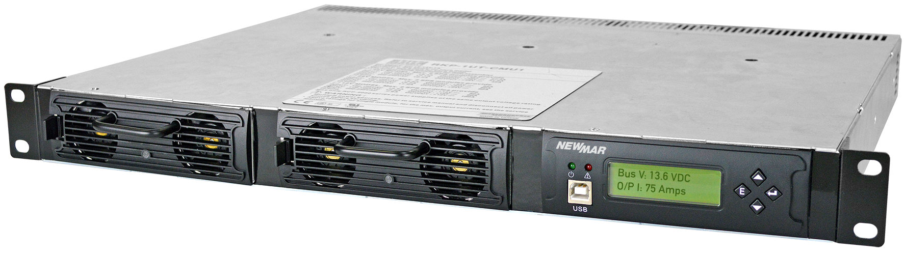 Newmar Scout 12V DC, 95-200A, 1140-2400W, N+1 Redundant DC Power System