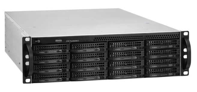 TerraMaster D16 Thunderbolt3, 40Gbps 16-Bay Professional-Grade DAS