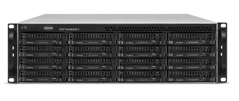 TerraMaster D16 Thunderbolt3, 40Gbps 16-Bay Professional-Grade DAS