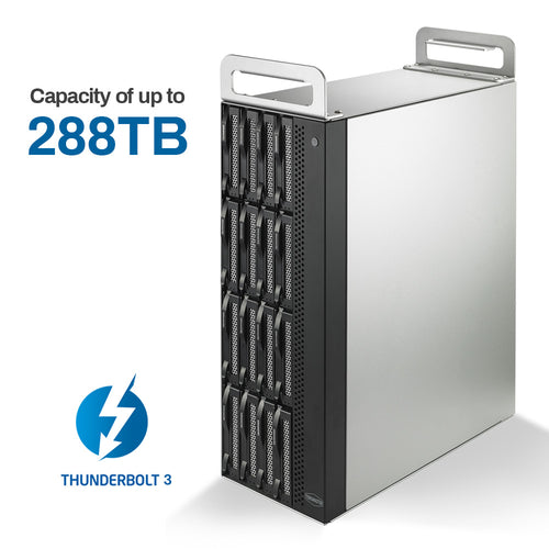 TerraMaster D16 Thunderbolt3, 40Gbps 16-Bay Professional-Grade DAS
