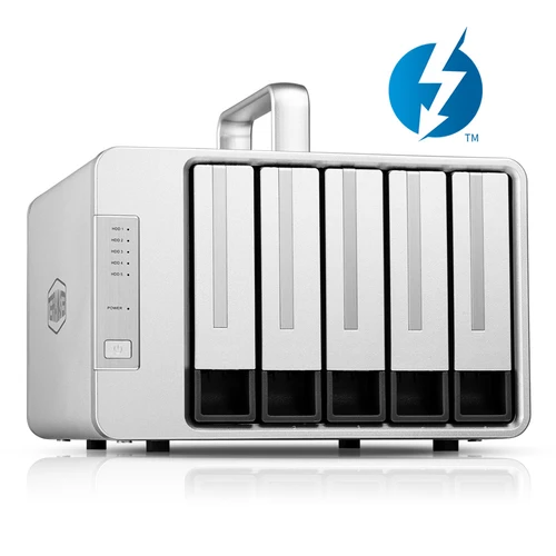TerraMaster D5 Thunderbolt 3, 5-bay 40Gbps HDD enclosure RAID