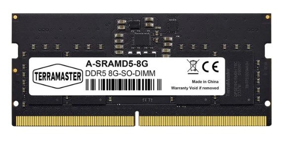 TerraMaster A-SRAMD5-8G, 8GB 4800 MHz DDR5 SO-DIMM Non-ECC RAM