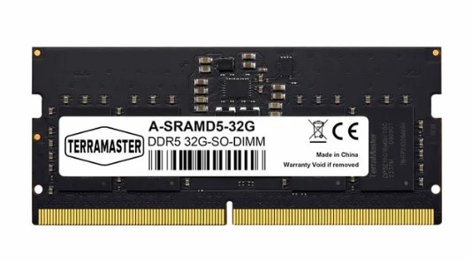 TerraMaster A-SRAMD5-32G, 32GB 4800 MHz DDR5 SO-DIMM Non-ECC RAM