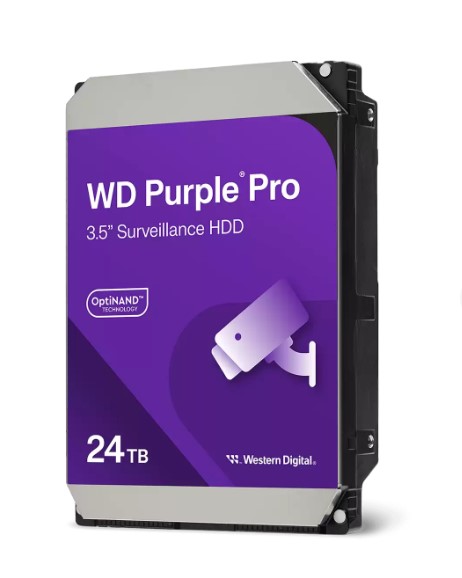 Western Digital Purple Pro WD240PURP 24TB 3.5" SATA Internal HDD