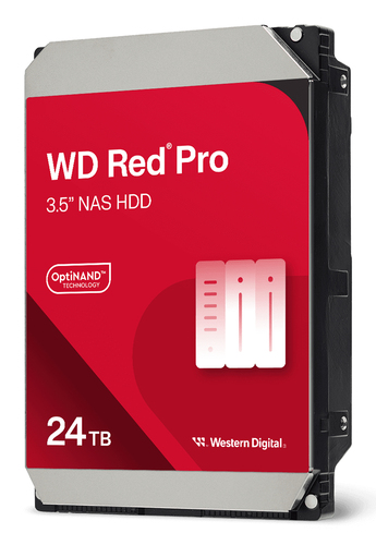 Western Digital Red Pro WD241KFGX, 24TB 7200 RPM 3.5" Serial ATA Intenal HDD