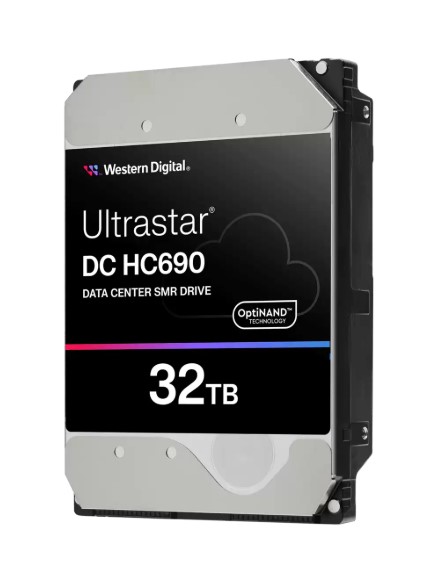 Western Digital Ultrastar DC HC690, 32TB 3.5" SAS Data Center Hard Drive