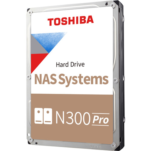 Toshiba N300 PRO HDWG82EXZSTB, 24TB 7200RPM 3.5" SATA Internal NAS HDD