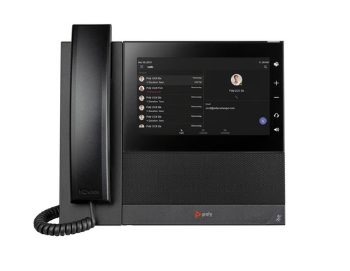 HP Poly CCX 600 for Microsoft Teams and PoE-enabled, Android 12 IP Phone